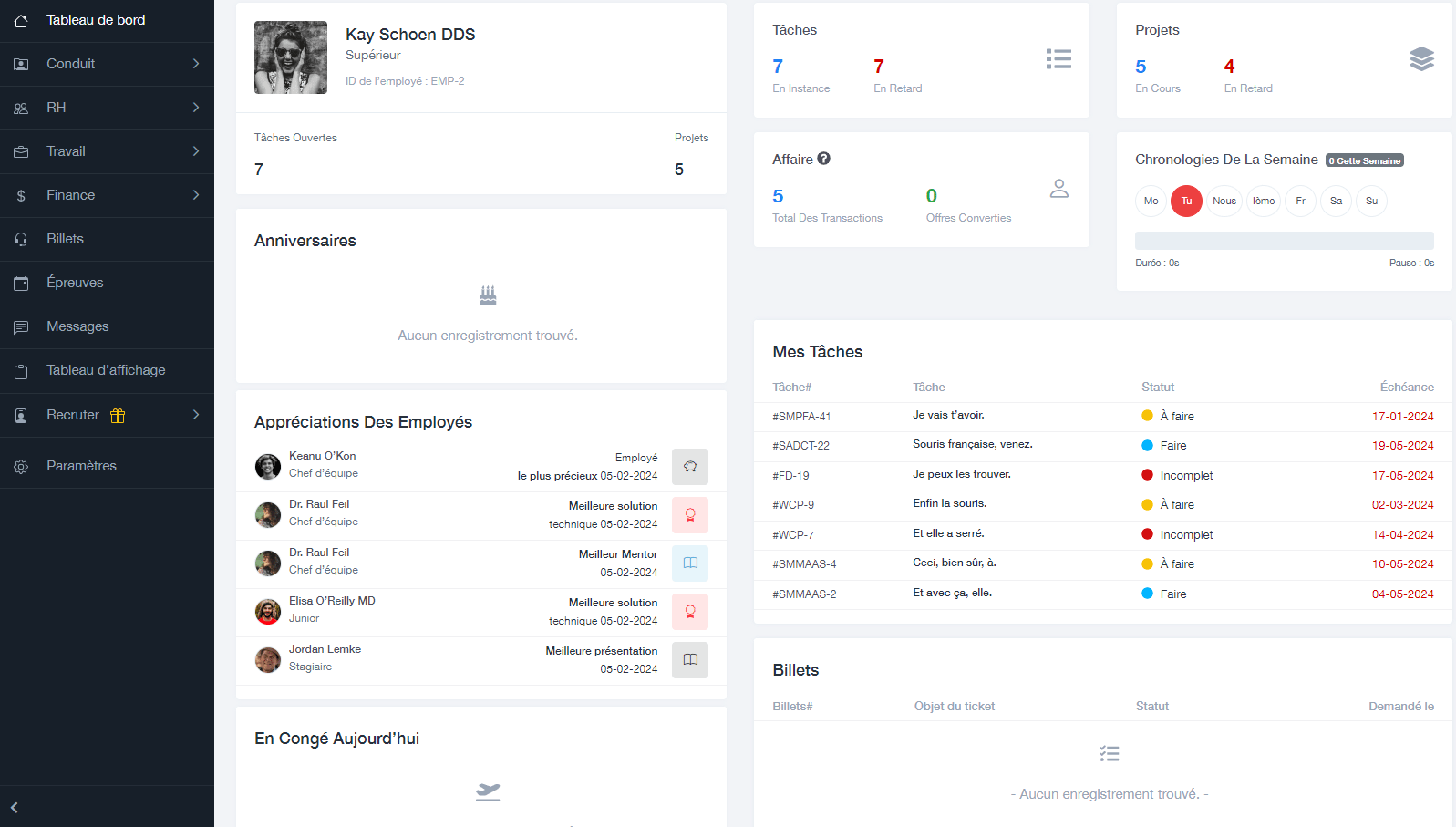 gh worksuite tableau de bord – Gh-Worksuite