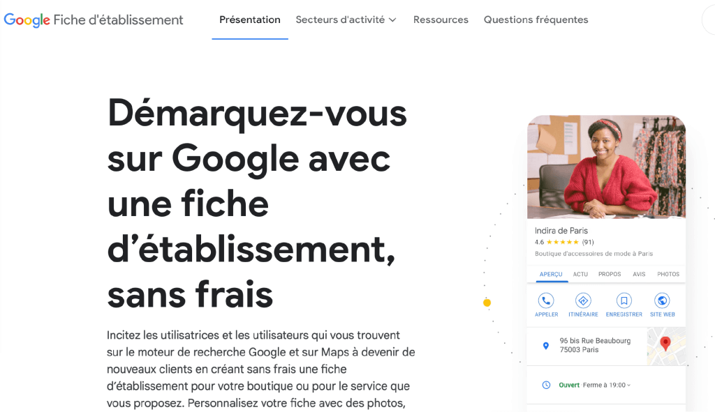 Google Business Profile. 