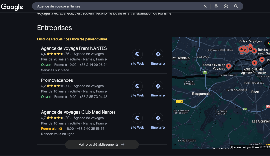 Google local pack