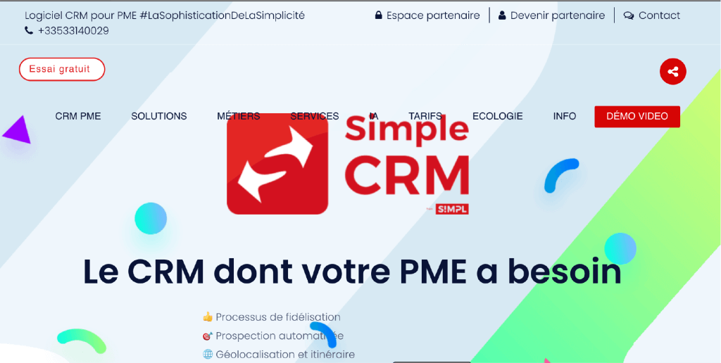 Simple CRM, le minimaliste efficace