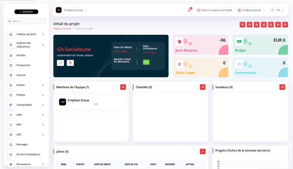 logiciel gestion projet - Gh-WorkSuite