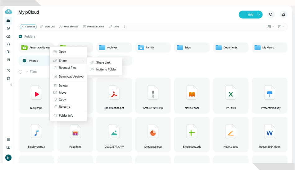 pCloud - L'équilibre parfait entre performance et prix