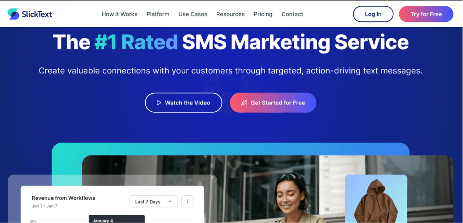 SlickText : plateforme sms marketing pour la génération de leads