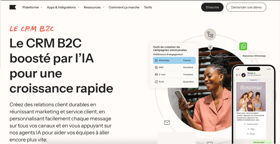 plateforme SMS Marketing Klavivo